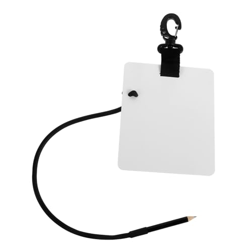 DIYEAH Wasserdichte Taucher Schreibtafel mit Drehbarem Clip und Bleistift Unterwasser Schreibbrett für Notizen und Kommunikation Vielseitiges Tauchzubehör für Tauchausbildung und von DIYEAH