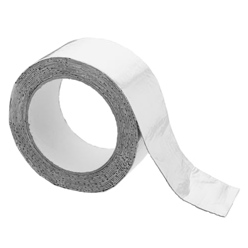 DIYEAH Wasserdichtes Klebeband butyl klebeband Butylklebeband Vinyl-Reparaturband Butyl-Dichtungsband Reparaturband für Zelte Pfeifenband Leckband Aluminiumfolie plus Butylkleber Silver von DIYEAH