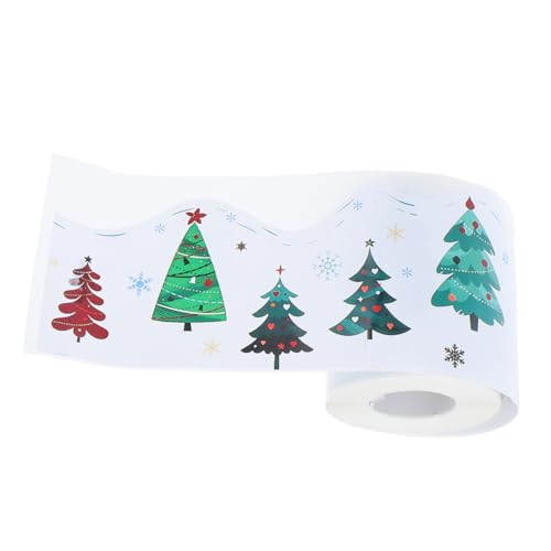 DIYEAH Weihnachtsbaum Bulletin Board Border Sticker Selbstklebende Dekoration für Schule Büro Klassenzimmer Weiße Tafel Langlebig und Farbecht DIYEAH Weihnachtsbaum Bulletin Board Border Sticker Selbstklebende Dekoration für Schule Büro Klassenzimmer Weiße Tafel Langlebig und Farbecht von DIYEAH