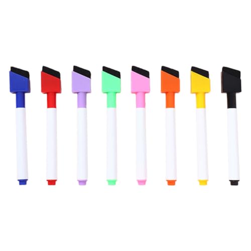 DIYEAH Whiteboard-Marker, trocken abwischbar, 8 Stück, mehrfarbig, für Whiteboard, Glas und verschiedene Oberflächen – Whiteboard-Marker mit feiner Spitze, ideal für Schule, Büro und Zuhause DIYEAH Whiteboard-Marker, trocken abwischbar, 8 Stück, mehrfarbig, für Whiteboard, Glas und verschiedene Oberflächen – Whiteboard-Marker mit feiner Spitze, ideal für Schule, Büro und Zuhause von DIYEAH