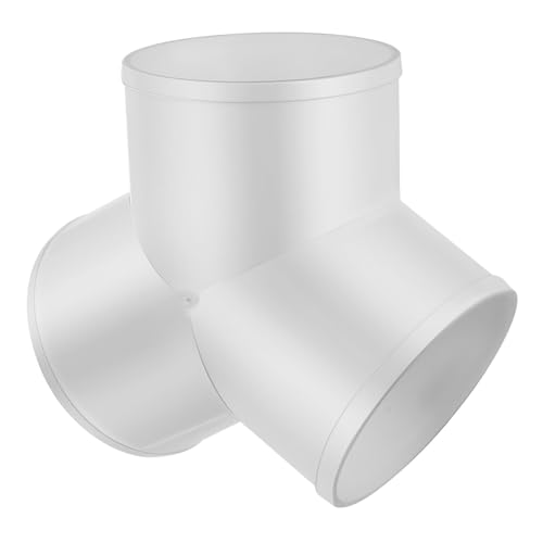 DIYEAH Y förmiger PVC Rohrverbinder Abzweig verbinder Lüftungsschlauch Verteiler für Effiziente Luftstromverteilung Geräuscharm Vielseitig Einsetzbar für Wohn Gewerbe hvac systeme DIYEAH Y förmiger PVC Rohrverbinder Abzweig verbinder Lüftungsschlauch Verteiler für Effiziente Luftstromverteilung Geräuscharm Vielseitig Einsetzbar für Wohn Gewerbe hvac systeme von DIYEAH