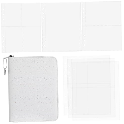 DIYEAH Zipper Binder Weiß Flexibler Business-organizer mit Sicherem Reißverschluss Nachfüllbarem Loseblatt-system Budgetplaner für Büro und Geldverwaltung DIYEAH Zipper Binder Weiß Flexibler Business-organizer mit Sicherem Reißverschluss Nachfüllbarem Loseblatt-system Budgetplaner für Büro und Geldverwaltung von DIYEAH