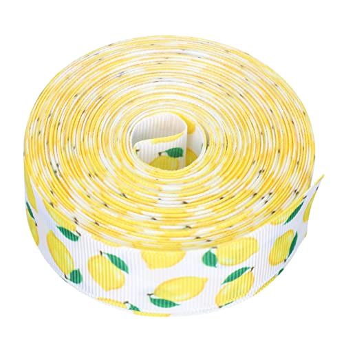 DIYEAH Zitronen-themenbandrolle Zart Bedruckt Schleife Geschenkband Zum Basteln DIYEAH Zitronen-themenbandrolle Zart Bedruckt Schleife Geschenkband Zum Basteln von DIYEAH