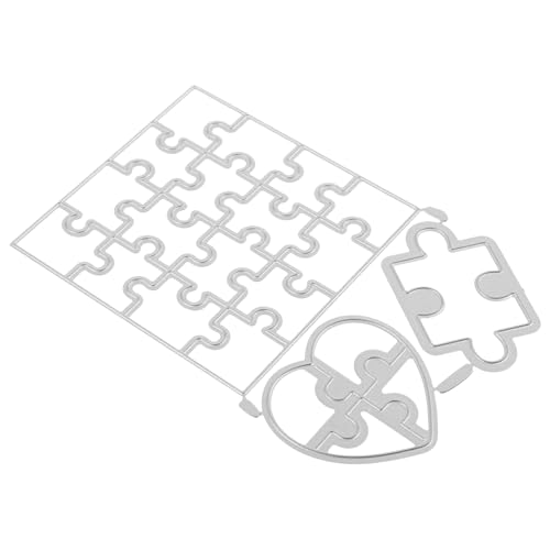 DIYEAH handwerkliches Werkzeug Stanzformen Cutter Schneiden gestanzt sterben handarbeit prägung DIY-Schablone aus Kohlenstoffstahl Schablonen für die Kartenherstellung Prägemappen Silver von DIYEAH