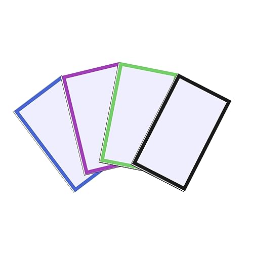 Dekorative Magnetetiketten Teilig Beschreibbar und Abwischbar für Kühlschrank Whiteboard Büro und Schule Wiederverwendbare Trockenerase Oberfläche Designs von DIYEAH