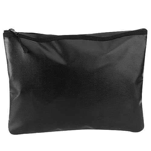 Feuerfeste Dokumenttasche aus Fiberglas Hohe Temperaturbeständigkeit für Geld Wertgegenstände und Dokumente Schwarz mit Praktischem Lanyard Feuerfeste Dokumenttasche aus Fiberglas Hohe Temperaturbeständigkeit für Geld Wertgegenstände und Dokumente Schwarz mit Praktischem Lanyard von DIYEAH