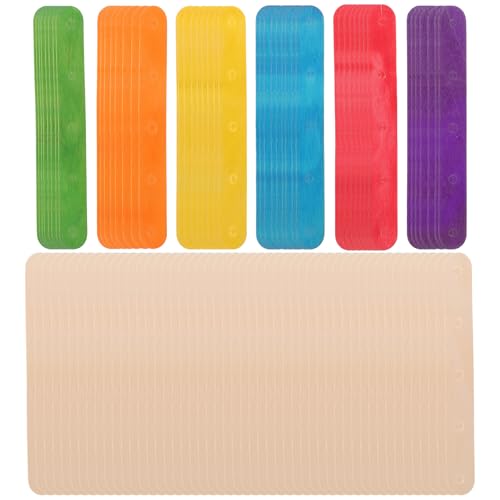 Jumbo-Holz-Bastelstäbchen für Bastelarbeiten, natürliche Farben, für Bastelprojekte, kreative Kinderbastelarbeiten, verschiedene Farben (bunt + Naturfarben) von DIYEAH
