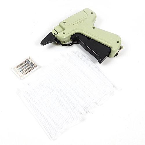 Etiketten-Pistole mit 5 Stahl-Nadeln, 1000 Etiketten für Bekleidung von DIYI