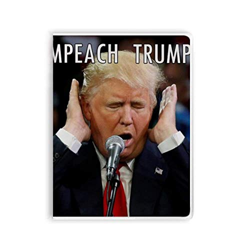 American President Against Great Image Notizbuch mit Gummieinband, Tagebuch mit weichem Einband von DIYthinker