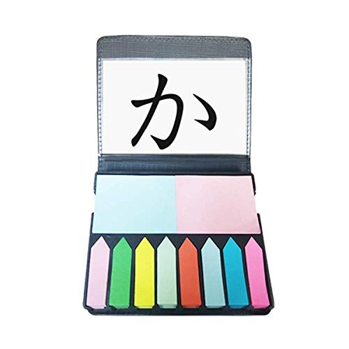 Japanische Hiragana-Charaktere, KA, selbstklebende Notizen, Farbe, Seitenmarker-Box Japanische Hiragana-Charaktere, KA, selbstklebende Notizen, Farbe, Seitenmarker-Box von DIYthinker
