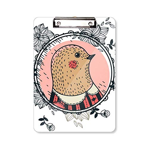 Klemmbrett / Schreibblock, Motiv: Taubenblüten und Blätter, Cartoon-Illustration, A4 Klemmbrett / Schreibblock, Motiv: Taubenblüten und Blätter, Cartoon-Illustration, A4 von DIYthinker