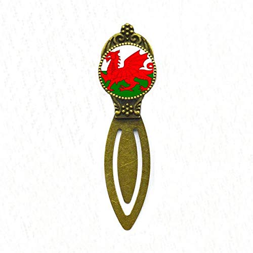 Lesezeichen, Motiv: Wales Nationalflagge, Europa, Retro, Büro, Etikett, Seitenmarkierung Lesezeichen, Motiv: Wales Nationalflagge, Europa, Retro, Büro, Etikett, Seitenmarkierung von DIYthinker