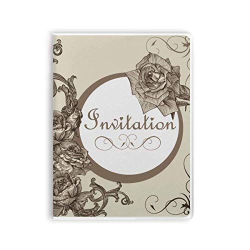Notizbuch mit antikem Rosenmotiv, weicher Einband, Tagebuch Notizbuch mit antikem Rosenmotiv, weicher Einband, Tagebuch von DIYthinker