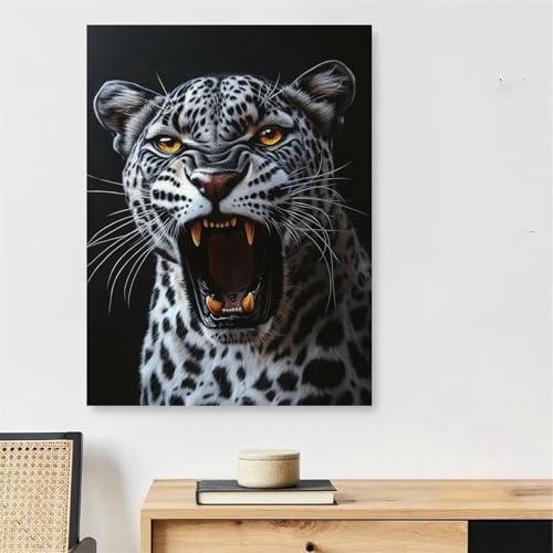Leopard Malen Nach Zahlen Erwachsene mit Rahmen, Malen Nach Zahlen Erwachsene Tier, DIY Handgemalt Ölgemälde Kit mit Pinseln + Acrylfarbe + 15x20cm Leinwand Knitterfreie, Deko Schlafzimmer,Model137 Leopard Malen Nach Zahlen Erwachsene mit Rahmen, Malen Nach Zahlen Erwachsene Tier, DIY Handgemalt Ölgemälde Kit mit Pinseln + Acrylfarbe + 15x20cm Leinwand Knitterfreie, Deko Schlafzimmer,Model137 von DJCZSCC