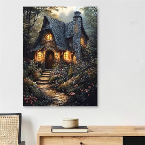 Malen Nach Zahlen Kabine Paint by Numbers Wald Malen Nach Zahlen Erwachsene mit Rahmen 90x150cm Knitterfreie Leinwand Ölgemälde Bastelset mit 3 Pinseln für Zimmer Deko, Geschenke für Frauen,Model192 Malen Nach Zahlen Kabine Paint by Numbers Wald Malen Nach Zahlen Erwachsene mit Rahmen 90x150cm Knitterfreie Leinwand Ölgemälde Bastelset mit 3 Pinseln für Zimmer Deko, Geschenke für Frauen,Model192 von DJCZSCC