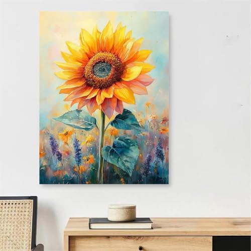 Malen Nach Zahlen Sonnenblume Paint by Numbers Blume Malen Nach Zahlen Erwachsene mit Rahmen 90x150cm DIY Knitterfreie Ölgemälde Bastelset mit 3 Pinseln für Zimmer Deko, Geschenke für Frauen,Model984 Malen Nach Zahlen Sonnenblume Paint by Numbers Blume Malen Nach Zahlen Erwachsene mit Rahmen 90x150cm DIY Knitterfreie Ölgemälde Bastelset mit 3 Pinseln für Zimmer Deko, Geschenke für Frauen,Model984 von DJCZSCC