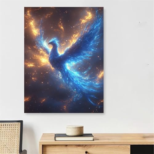 Malen Nach Zahlen Vogel Paint by Numbers Tier Malen Nach Zahlen Erwachsene mit Rahmen 80x120cm Knitterfreie Leinwand Ölgemälde Bastelset mit 3 Pinseln für Zimmer Deko, Geschenke für Frauen,Model159 Malen Nach Zahlen Vogel Paint by Numbers Tier Malen Nach Zahlen Erwachsene mit Rahmen 80x120cm Knitterfreie Leinwand Ölgemälde Bastelset mit 3 Pinseln für Zimmer Deko, Geschenke für Frauen,Model159 von DJCZSCC