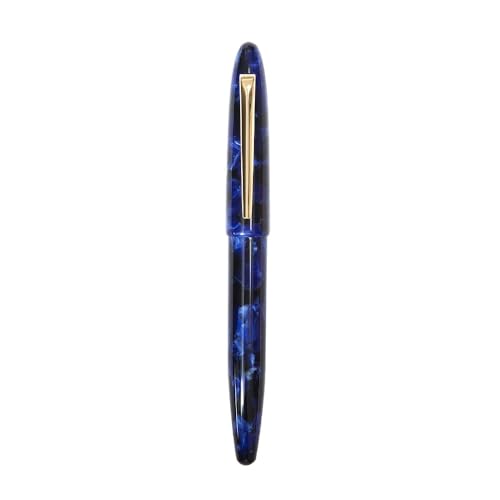 DJDLFA Acrlic Füllfederhalter, Iridium, EF/F-Feder, Kolben, Tinte, Schreibwaren, Geschäft, Schreiben, Geschenke, Stifte (01, EF) von DJDLFA