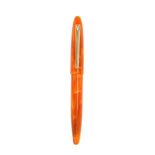 DJDLFA Acrlic Füllfederhalter, Iridium, EF/F-Feder, Kolben, Tinte, Schreibwaren, Geschäft, Schreiben, Geschenke, Stifte (04, EF) von DJDLFA