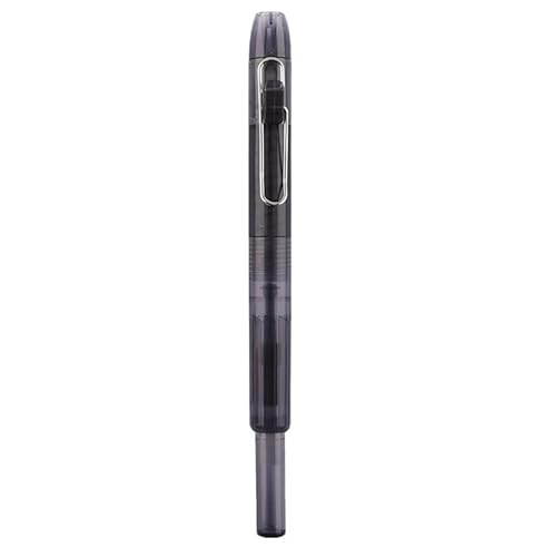 DJDLFA Einzigartiger Druck-Füllfederhalter mit abnehmbarem Stift-Clip-Design, Büro- und Schulbedarf, Schreibtintenstifte (B, Feder mit Kapuze) von DJDLFA