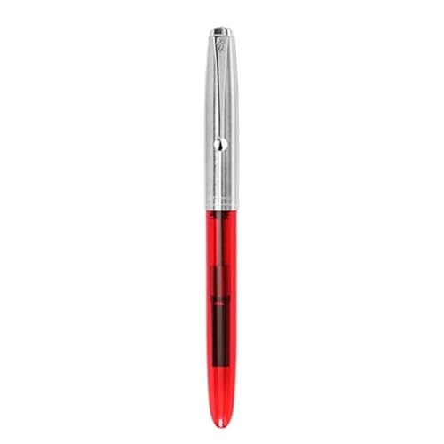 DJDLFA Füllfederhalter, 0,38 mm, F-Spitze, transparent, für Finanzen, Bürobedarf, Schreibwaren, PK 9019, 9016, 82, Stift zum Schreiben (06,0,38 mm (Spitze mit Kapuze) von DJDLFA