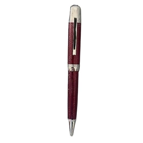 DJDLFA Füllfederhalter, Tintenroller, Schreibwaren, Büro, schwerer Halter mit einzigartigem glänzendem Schreiben, Ozeanblau, Grün, Rot, Schwarz, nur Stift) von DJDLFA
