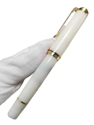 DJDLFA Füllfederhalter mit Handpolierspitze, Kalligraphie-Übungsstift (9) von DJDLFA