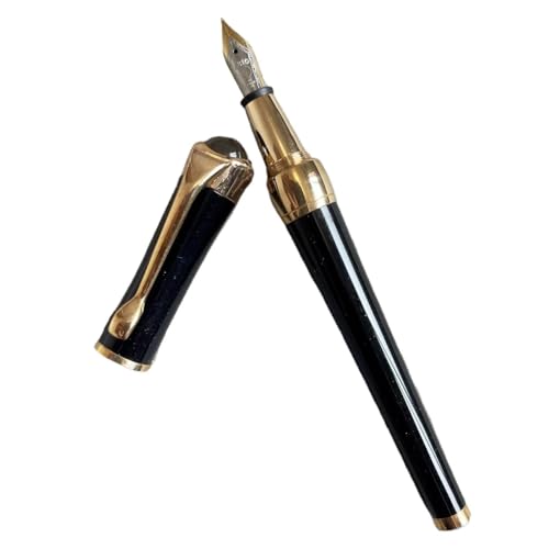 DJDLFA Luxuriöser Tintenroller, Diamond Star Scepter Serie, limitierte Auflage, Füllfederhalter (06, Stift mit Tasche) von DJDLFA