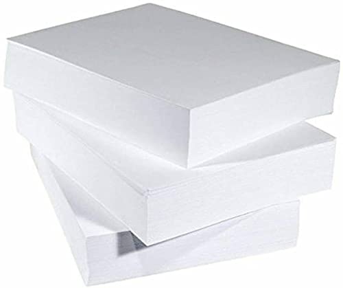 DJP A5 160 g/m² weiße Karte, 1000 Blatt, weiße A5-Druckkarte, geeignet für Tintenstrahl- und Laserdrucker DJP A5 160 g/m² weiße Karte, 1000 Blatt, weiße A5-Druckkarte, geeignet für Tintenstrahl- und Laserdrucker von DJP