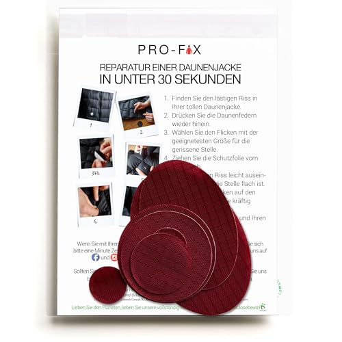 Pro-Fix Daunenjacken-Reparatur-Flicken-Set - BERGUND Pro-Fix Daunenjacken-Reparatur-Flicken-Set - BERGUND von DJR