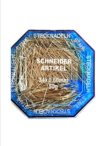 Stahlstecknadeln 34 x 0,60mm 50g Stahlstecknadeln 34 x 0,60mm 50g von DK Collection