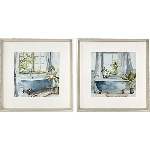 DKD Home Decor Badezimmer (2 Stück) (30 x 3 x 30 cm) (Referenz: S3018118) von DKD Home Decor