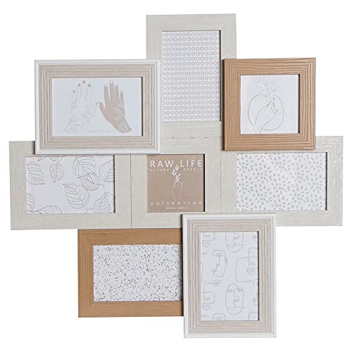 DKD Home Decor Bilderrahmen aus MDF-Holz (52,5 x 3 x 47,5 cm) (3 Stück) (Referenz: S3024192) von DKD Home Decor