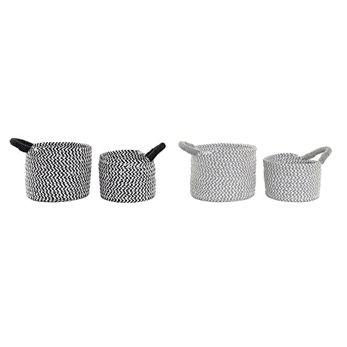 DKD Home Decor Faser Loft Körbe Set (2 Stück) (Referenz: S3018523) von DKD Home Decor