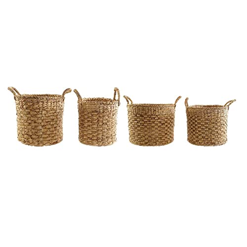 DKD Home Decor Jute Körbe Set (4-teilig) (Referenz: S3018481) von DKD Home Decor