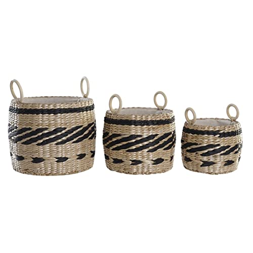 DKD Home Decor Körbe-Set, Standard von DKD Home Decor