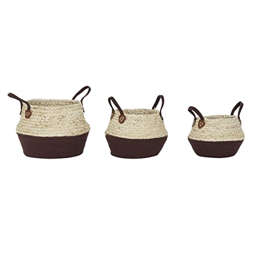 DKD Home Decor Korb-Set, Standard von DKD Home Decor