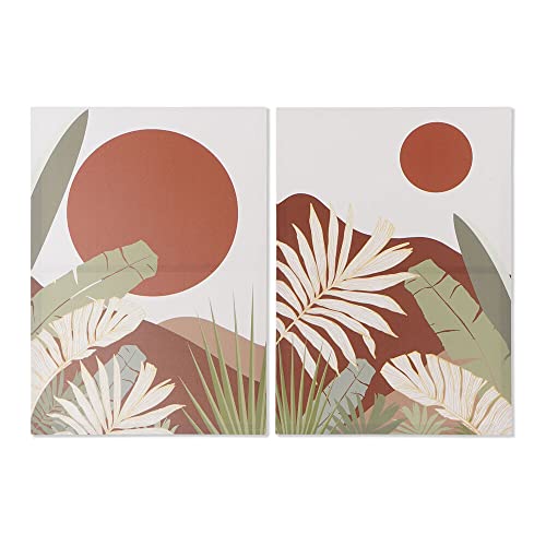 DKD Home Decor Tropical Bild (50 x 1,8 x 70 cm) (2 Stück) (Referenz: S3018168) von DKD Home Decor