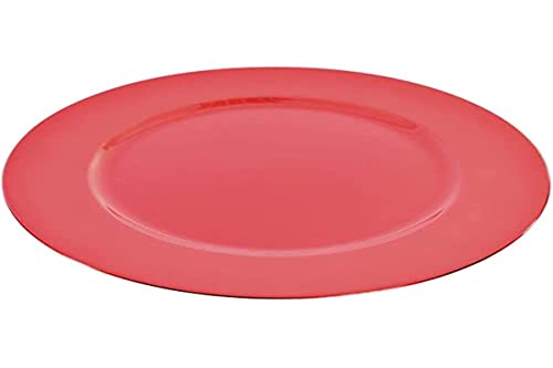 DKD Tischaufsatz Home Decor Rot PP (Polypropylen) Weihnachten (33 x 33 x 2 cm) von DKD Home Decor