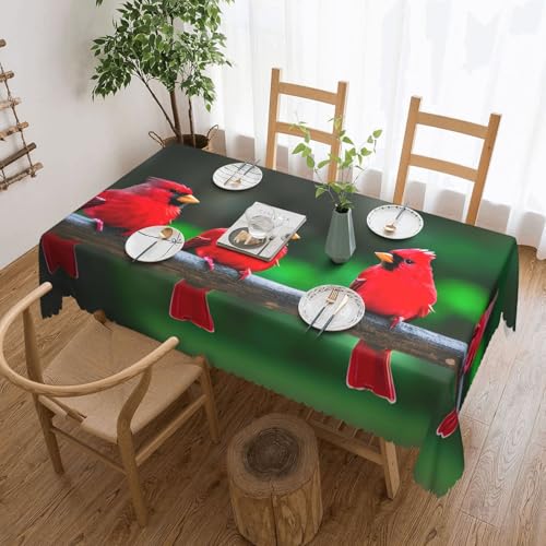 DKGOHLP Tischdecke, knitterfrei, für Tische für Weihnachtsfeiern, 137 x 183 cm, Rot DKGOHLP Tischdecke, knitterfrei, für Tische für Weihnachtsfeiern, 137 x 183 cm, Rot von DKGOHLP