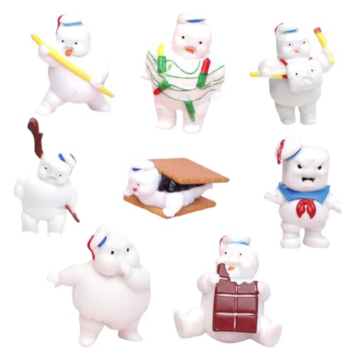 DKLQXCE 8 Stück Ghostbuster Figuren, Ghostbuster Ornamente, Anime Spielzeug Mini Figuren Set Mädchen Action Figure Kuchen Dekoration Tortenfiguren Charakter Modell Geburtstagskuchen DKLQXCE 8 Stück Ghostbuster Figuren, Ghostbuster Ornamente, Anime Spielzeug Mini Figuren Set Mädchen Action Figure Kuchen Dekoration Tortenfiguren Charakter Modell Geburtstagskuchen von DKLQXCE