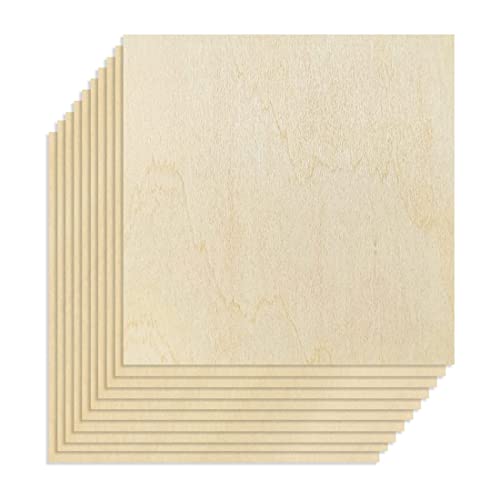 DKSooozs Lindenholzplatten, unlackiertes Holz, blanko, Holzausschnitte zum Basteln, 20 x 20 x 0,2 cm, 10 Stück DKSooozs Lindenholzplatten, unlackiertes Holz, blanko, Holzausschnitte zum Basteln, 20 x 20 x 0,2 cm, 10 Stück von DKSooozs