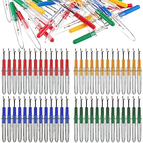 DKSooozs Nahttrenner für Nähwerkzeug, Stickentferner, praktischer Trenner, 4 Farben, 120 Stück DKSooozs Nahttrenner für Nähwerkzeug, Stickentferner, praktischer Trenner, 4 Farben, 120 Stück von DKSooozs