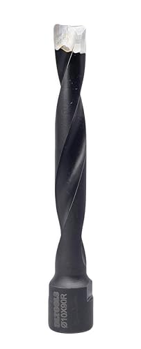 DLTOOLS Domino-Bitschneider, Domino-Bit, Vollhartmetall-Bit, 10 mm Durchmesser (70 mm Schnittlänge), passend für Domino-Maschinen DF700. von DL TOOLS