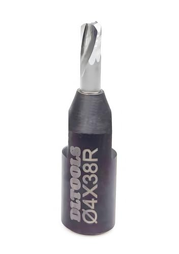 DLTOOLS Domino-Bitschneider, Domino-Bit, Vollhartmetall-Bit, 4 mm Durchmesser, passend für Domino-Verbindungsmaschine DF500. von DL TOOLS