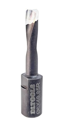 DLTOOLS Domino-Bitschneider, Domino-Bit, Vollhartmetall-Bit, 6 mm Durchmesser, passend für Domino-Verbindungsmaschine DF500. von DL TOOLS