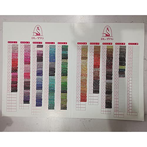 DL-YTG CRPSEN Glänzende 5D-Diamant-Strasssteine, 175 Farben DL-YTG CRPSEN Glänzende 5D-Diamant-Strasssteine, 175 Farben von DL-YTG