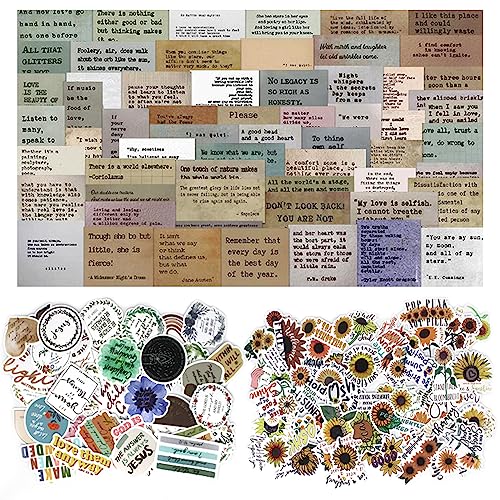 dland Motivierende Zitate im Retro-Schreibmaschinen-Stil und Jesus-Satz, Aufkleber, berühmte Wörter, Scrapbook-Aufkleber für Planer, Junk, Tagebuch, Bullet Journal, Laptops, 160 Stück dland Motivierende Zitate im Retro-Schreibmaschinen-Stil und Jesus-Satz, Aufkleber, berühmte Wörter, Scrapbook-Aufkleber für Planer, Junk, Tagebuch, Bullet Journal, Laptops, 160 Stück von DLAND