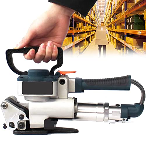 DLAZUM Elektrisches Umreifungsgerät, Automatische Umreifungsmaschine, Pneumatische Umreifungsmaschine Handumreifungswerkzeug Automatisches Verpackungsumreifungswerkzeug für 13-16 mm PP-PET-Kunststoff DLAZUM Elektrisches Umreifungsgerät, Automatische Umreifungsmaschine, Pneumatische Umreifungsmaschine Handumreifungswerkzeug Automatisches Verpackungsumreifungswerkzeug für 13-16 mm PP-PET-Kunststoff von DLAZUM