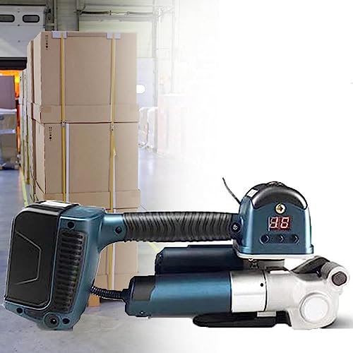 DLAZUM Elektrisches Umreifungsgerät 13-19 mm Automatische Hand-Heiz-Umreifungsmaschine Bandverpackungs-Banderoliermaschine mit geladenem Akku DLAZUM Elektrisches Umreifungsgerät 13-19 mm Automatische Hand-Heiz-Umreifungsmaschine Bandverpackungs-Banderoliermaschine mit geladenem Akku von DLAZUM